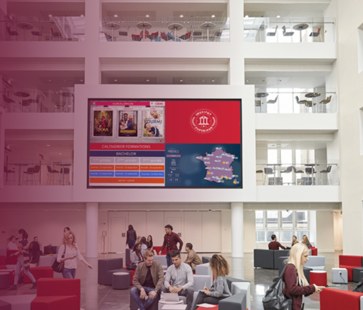 Affichage dynamique en entreprise : usages et bénéfices